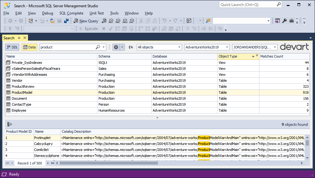 Sort data records
