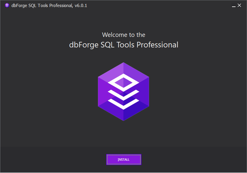 Run the installer in dbForge Source Control