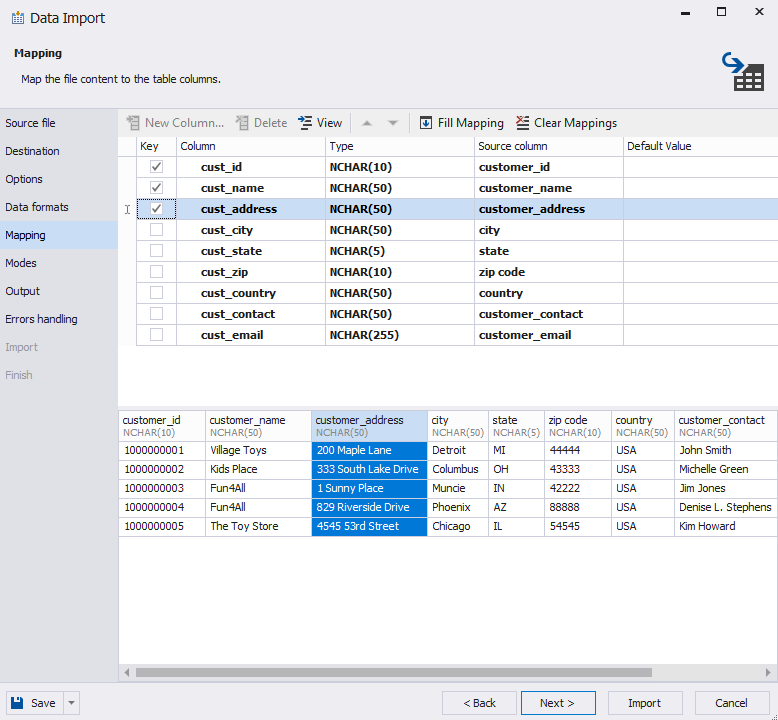 Import A Csv File Into The Oracle Table 5389