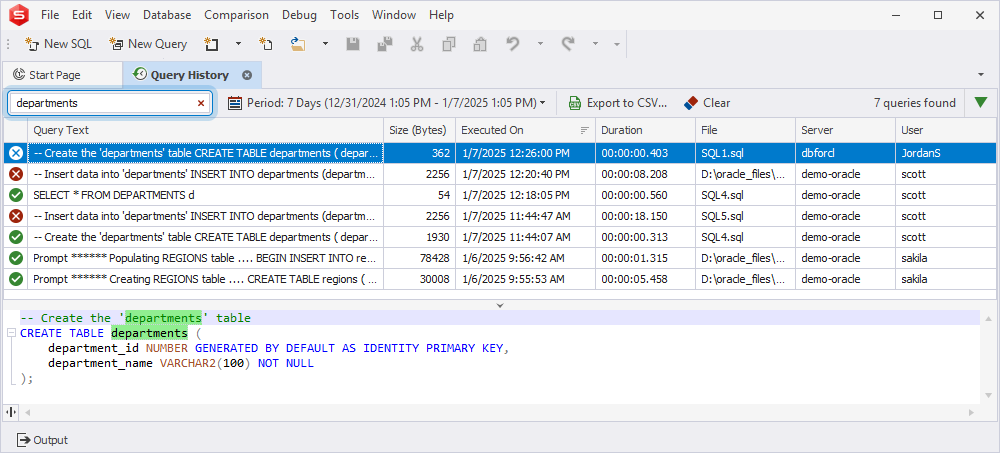 Query Search