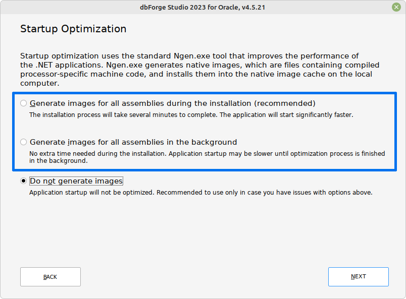 Generate images