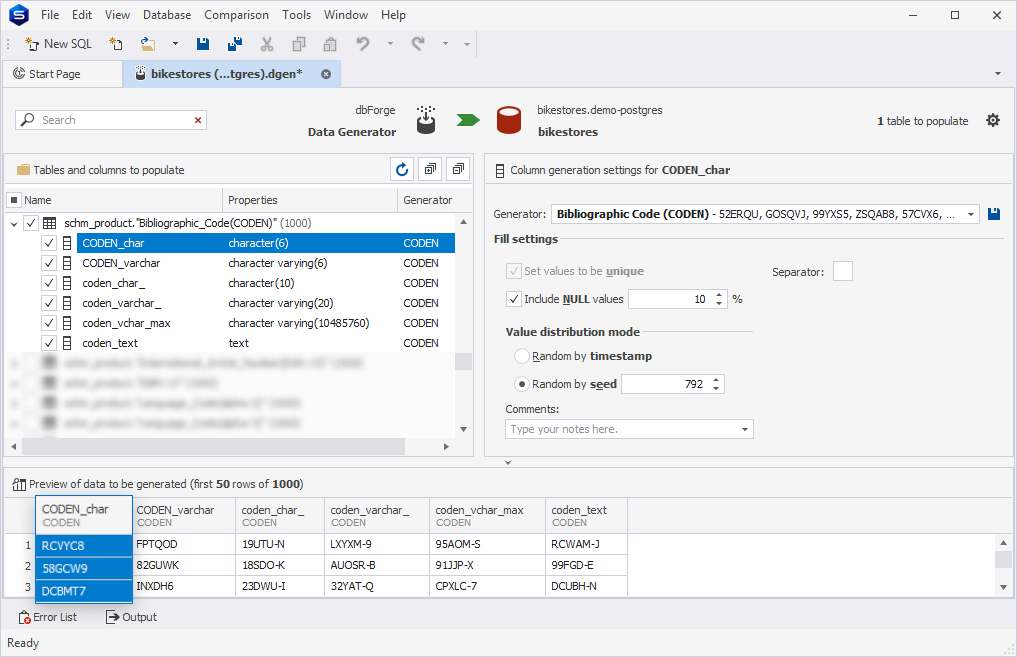 Bibliographic Code (CODEN) generator