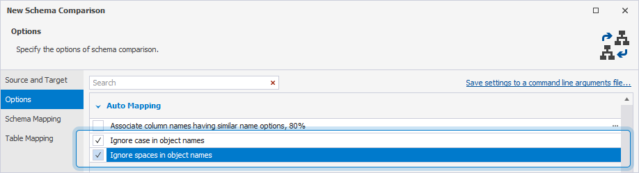 Ignore the case or spaces in column names
