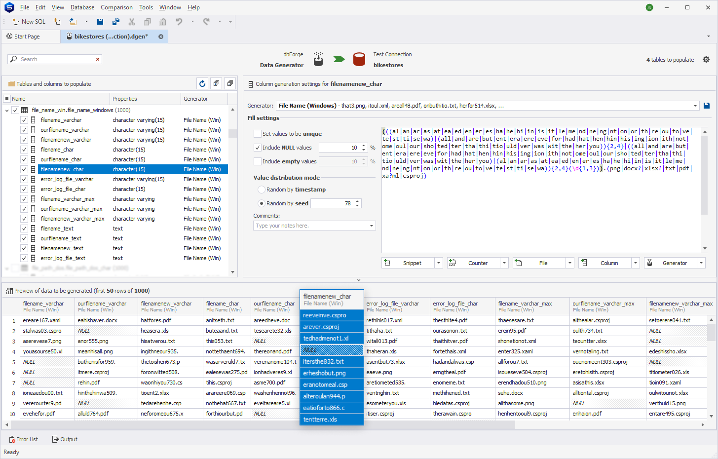 File Name (Windows) generator
