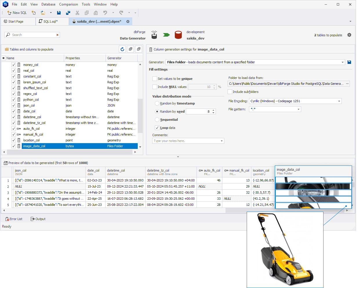 Files Folder generator