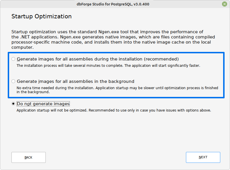 Generate images