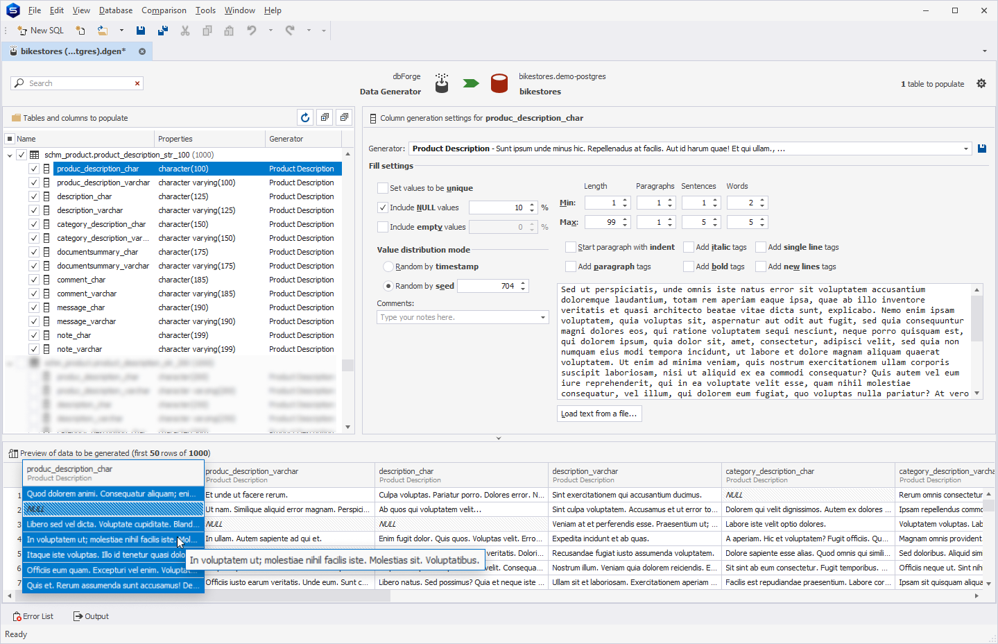 Product Description generator