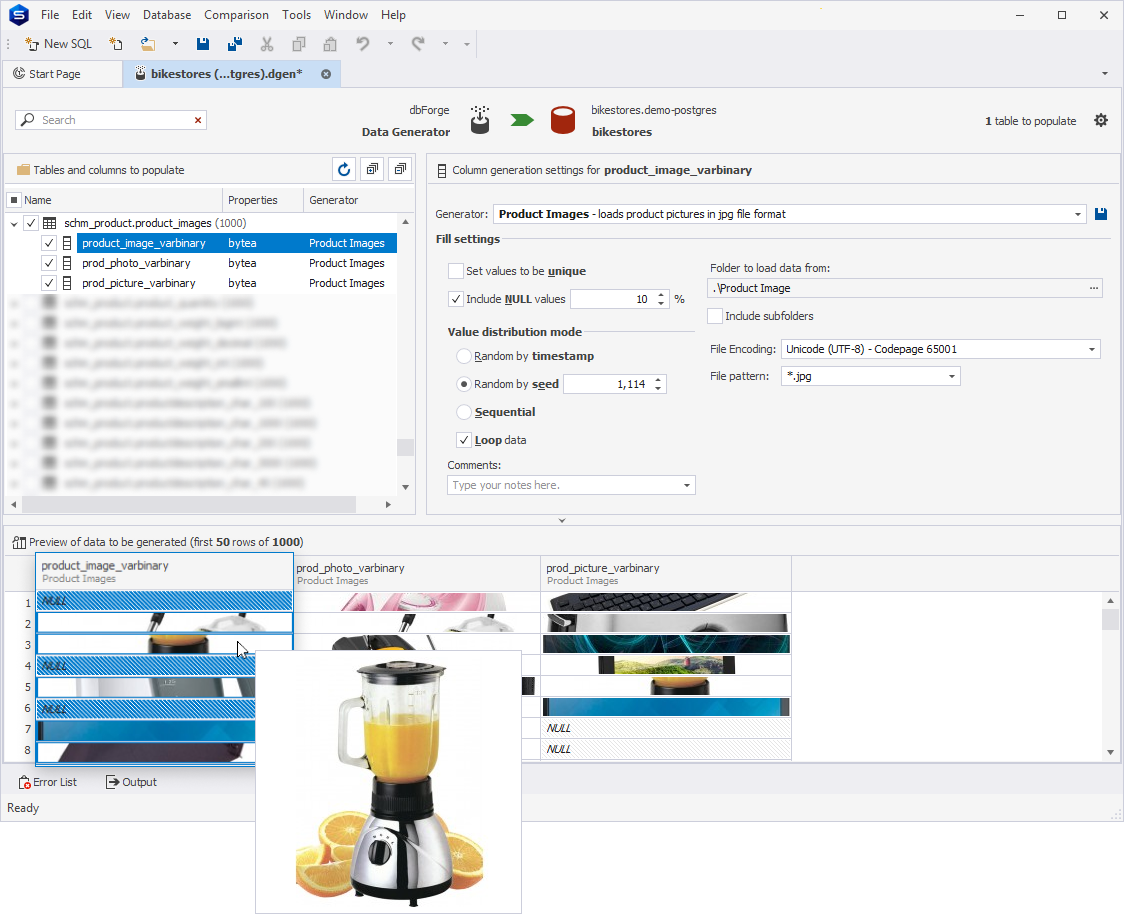 Product Images generator