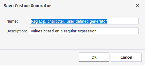 Save a generator
