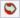 Yellow arrow pointing right with a small red circle