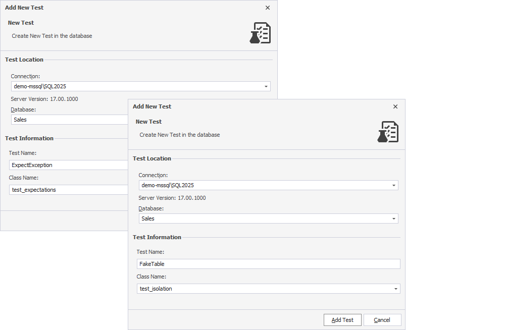 Add unit tests for expectation and dependency isolation tests
