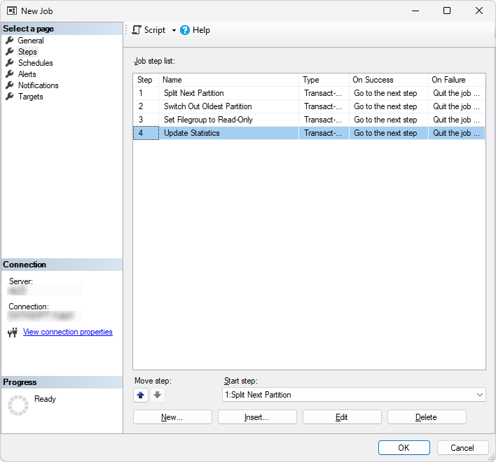 All job steps are added