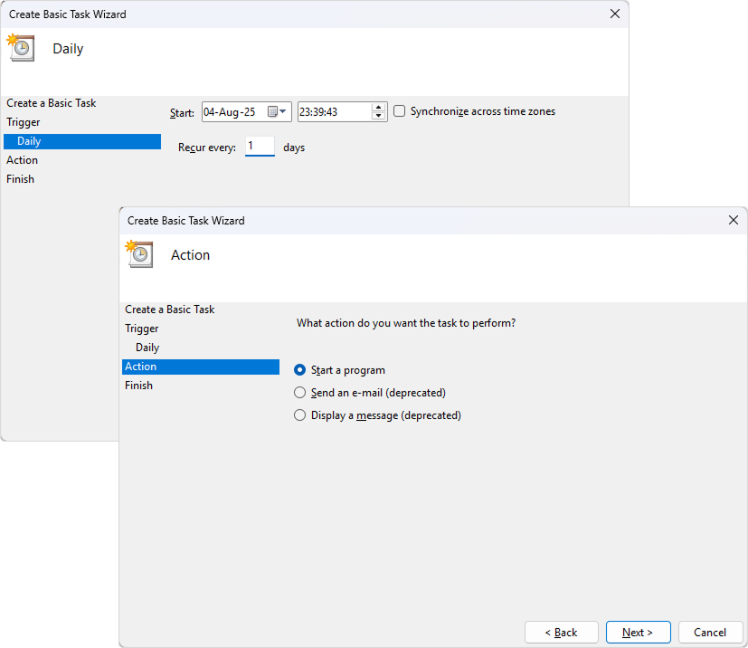 Index defragmentation task: set frequency