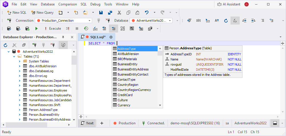 Object information box