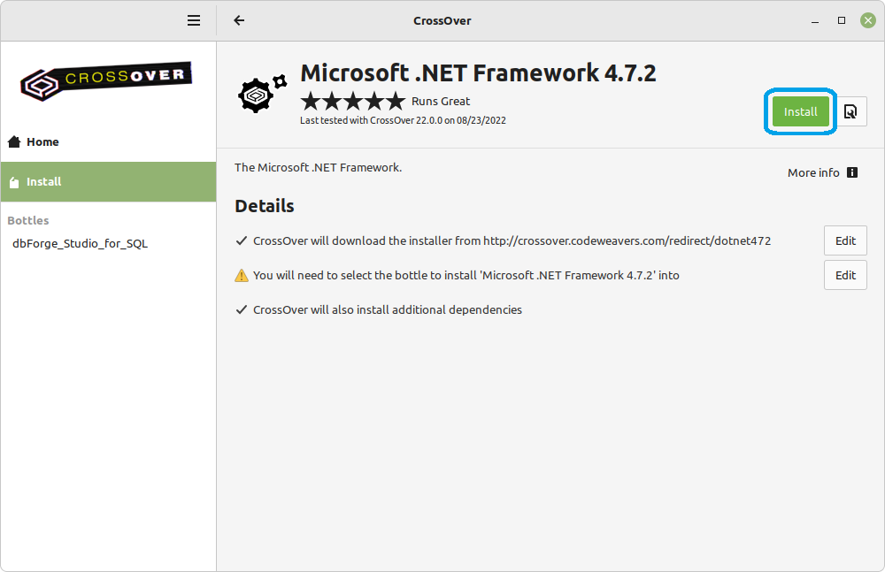 Install .NET Framework 4.7.2