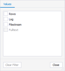 Filter files - File Type