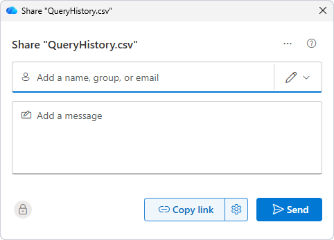 Change the link permissions in OneDrive