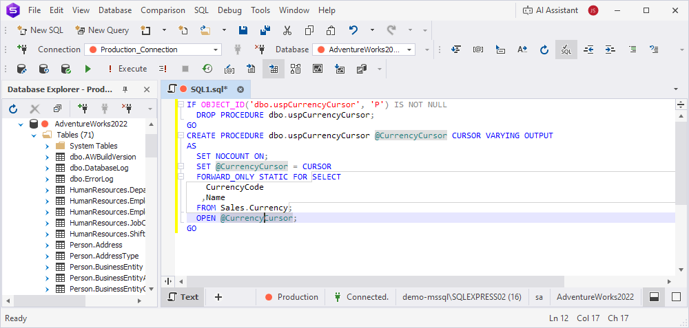 Highlight occurrences of identifiers