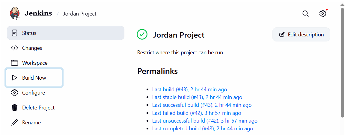 Run your project