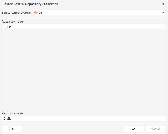 Add a Git repository