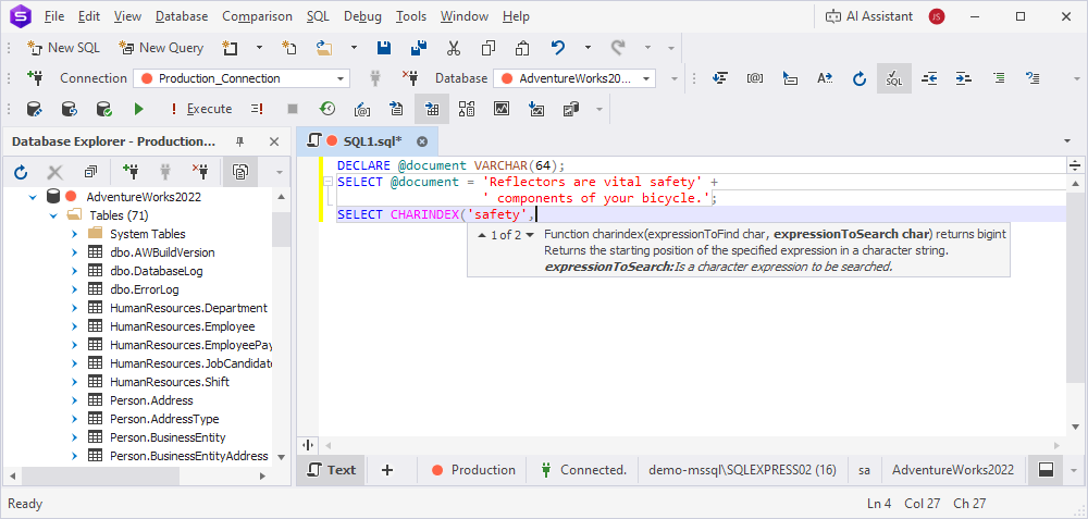 Parameter info: function overloading
