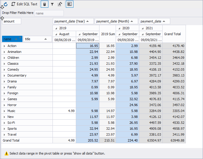 Reordering Fields