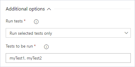 Run specific tests
