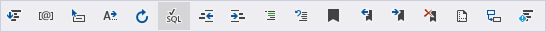 SQL Editor toolbar