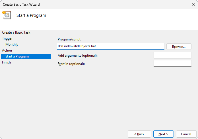 Create a basic task