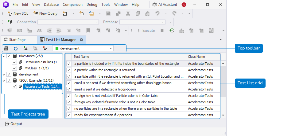 Test List Manager