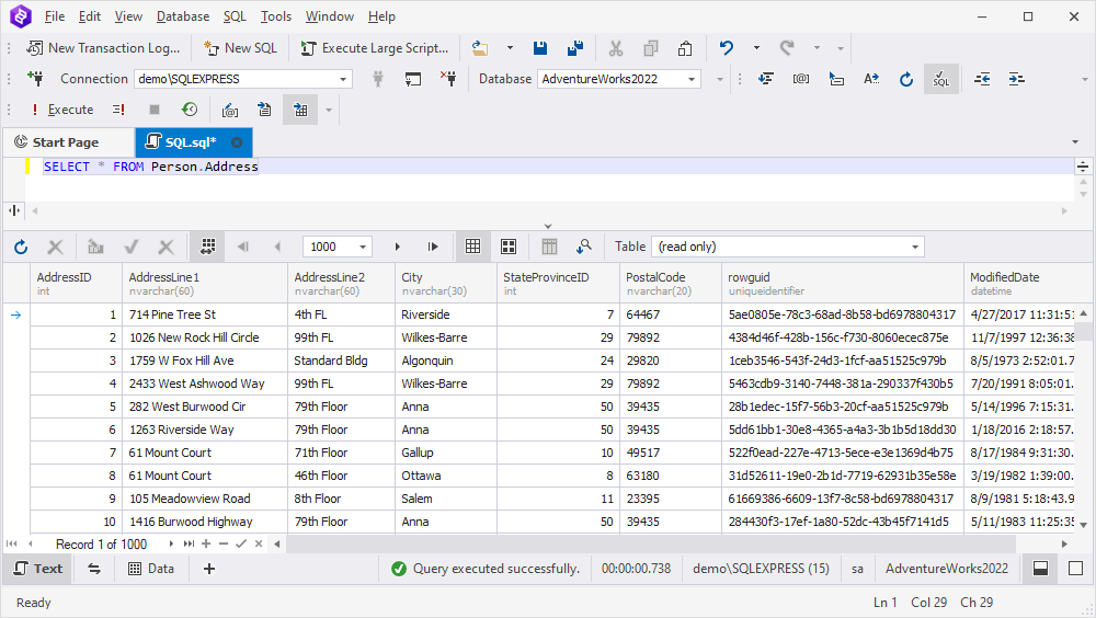 SQL Document