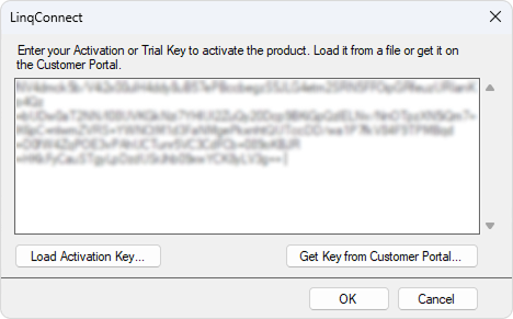 Installation via package manager activation key