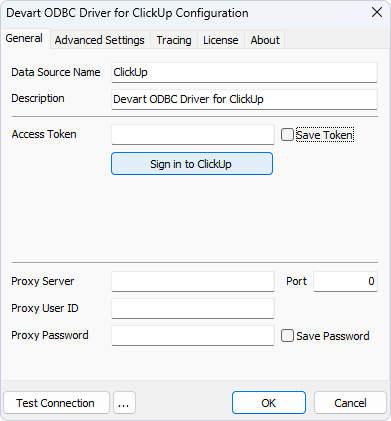 Clicking Sign in to ClickUp button