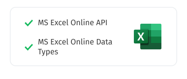 Microsoft Excel Online compatibility