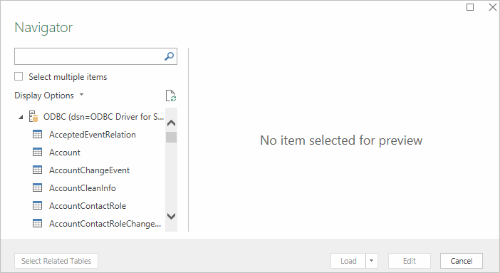 Connecting Excel To Freshservice Via Odbc Driver 4244