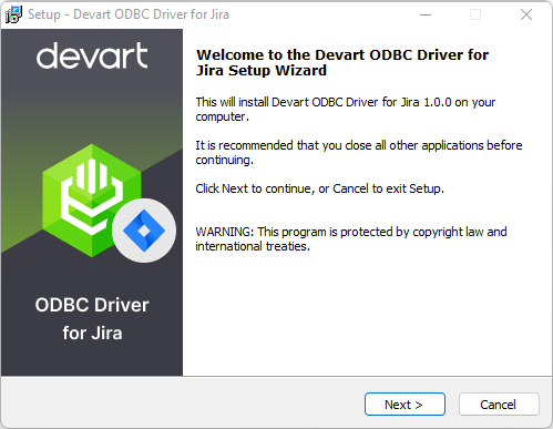 Installation Wizard Jira