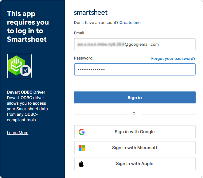 Smartsheet Signin