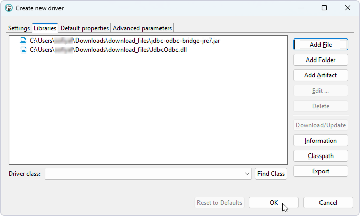 Select Libraries and click Add File