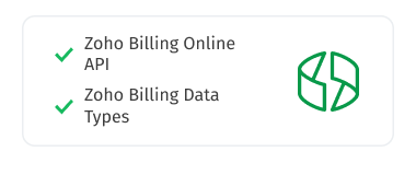 Zoho Billing compatibility