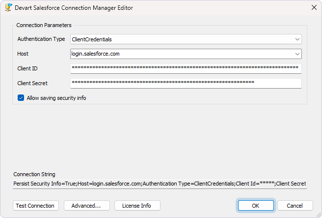 Connect to Salesforce using server-to-server authentication