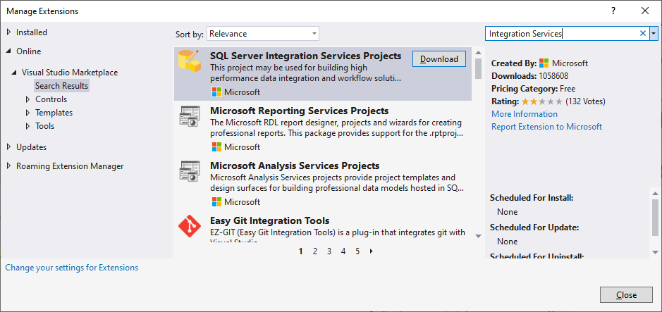 ssis-extension